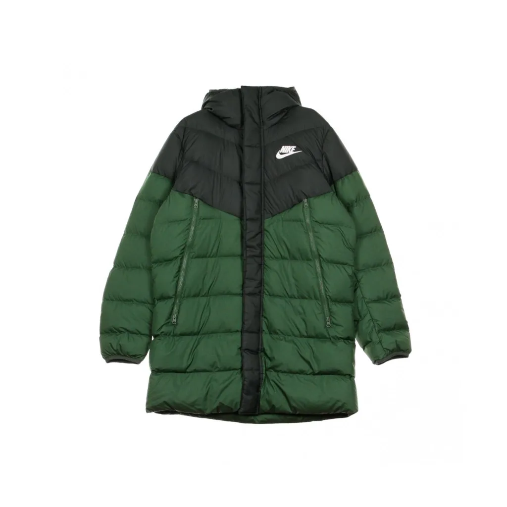 PIUMINO DOWN FILL WINDRUNNER PARKA OFF NOIR/GALACTIC JADE/SAIL