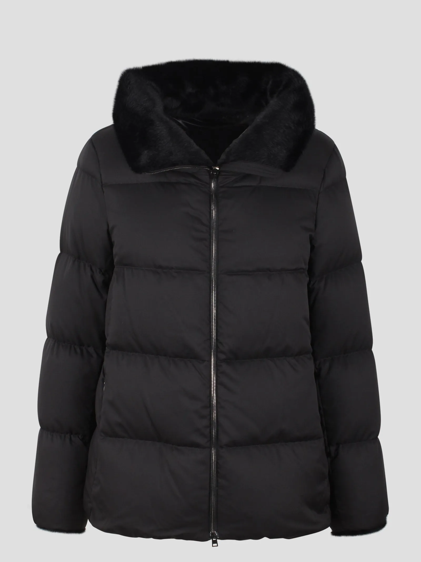 Polar-tech down jacket