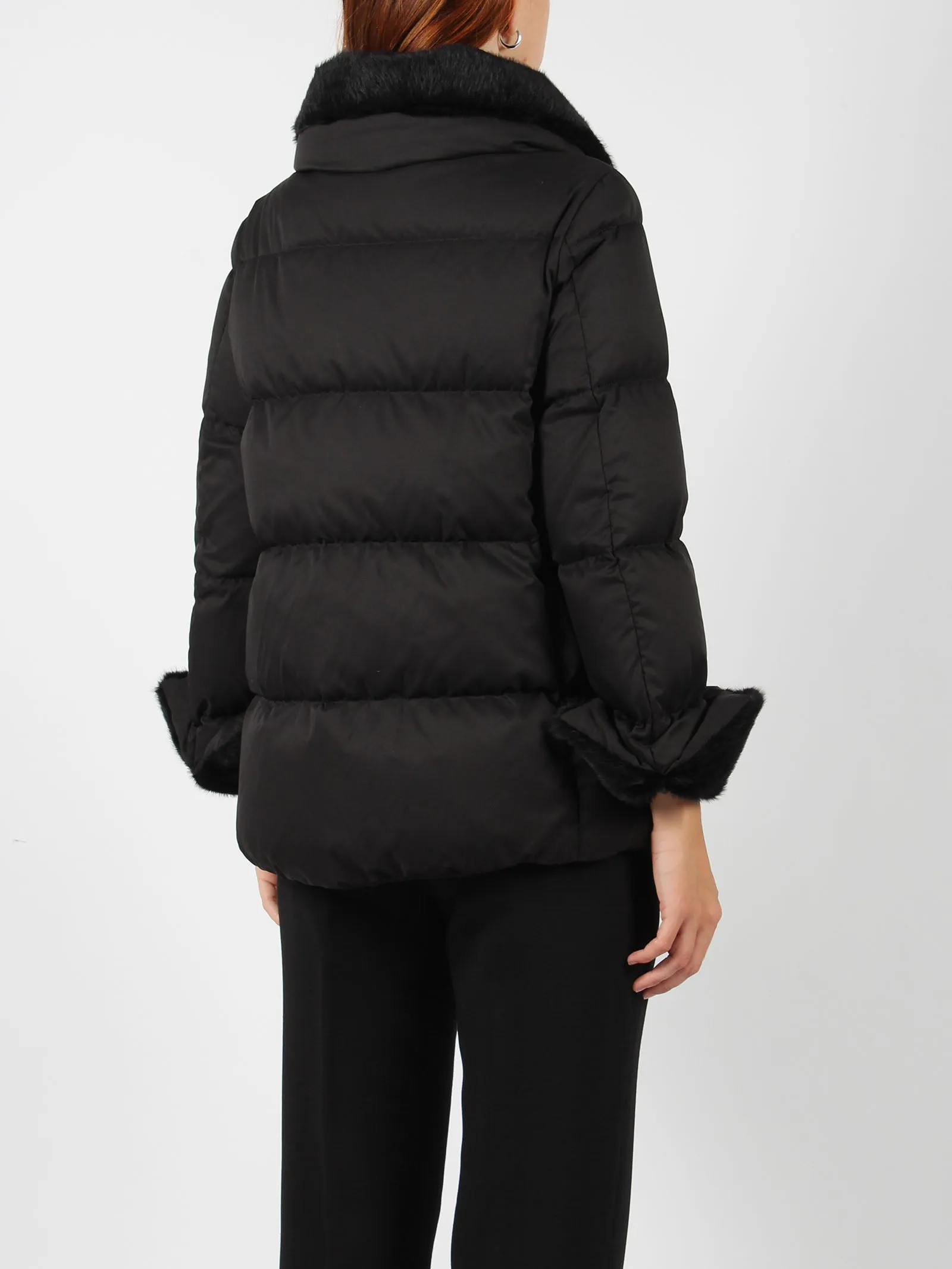 Polar-tech down jacket