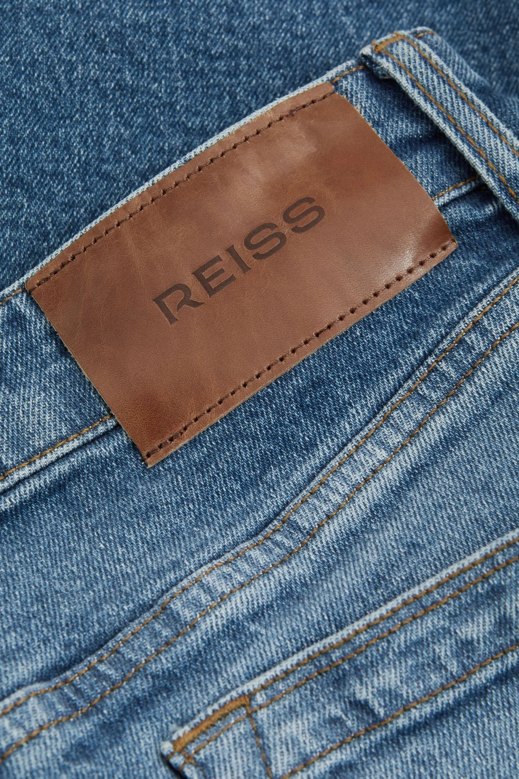 Reiss Crete Wide Leg Jeans    