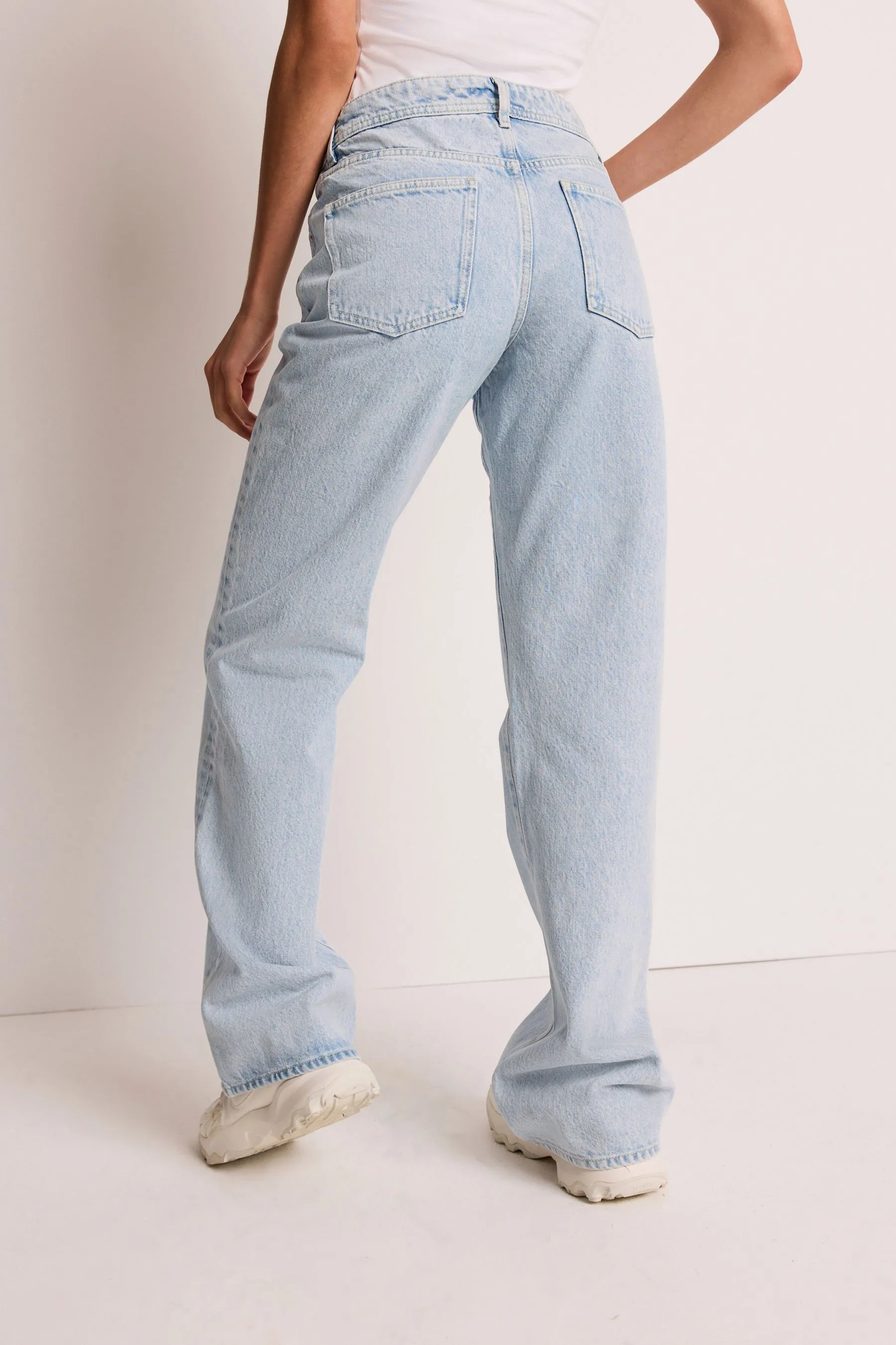 Relaxed Bootcut 100% Cotton Jeans    