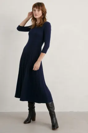 Seasalt Cornwall - Abito midi in maglia con canzone folk