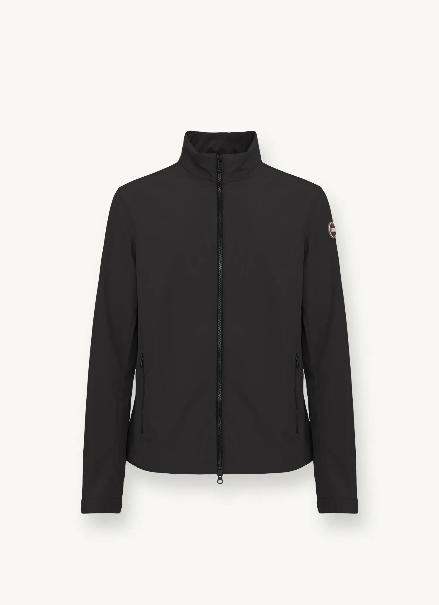 Softshell jacket with adjustment at the hem