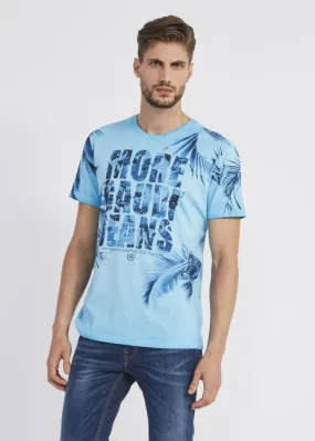 T-shirt con stampa palme