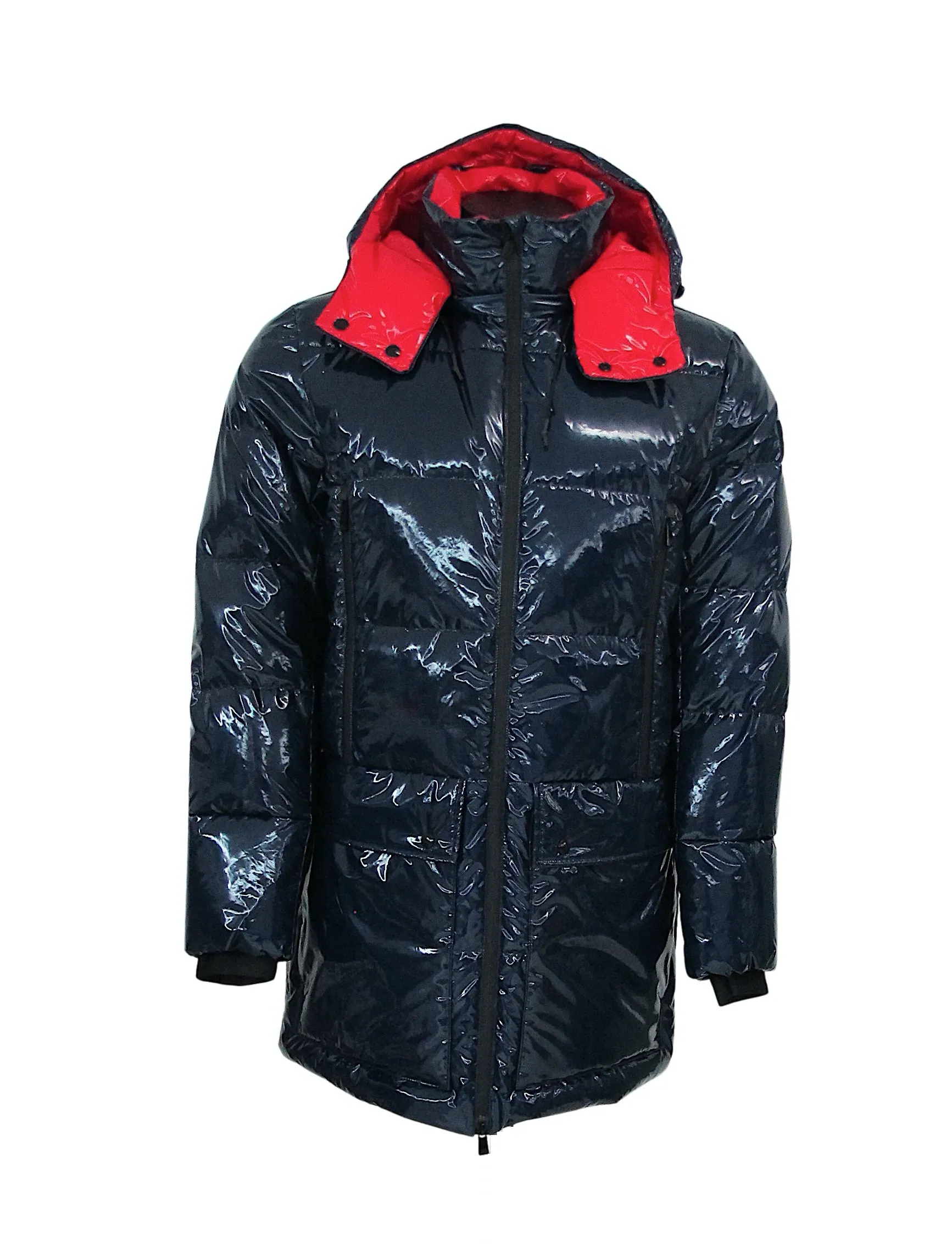 TATRAS giubbotto uomo piumino lucido MTLA20A4105-D NAVY BLU inverno 2020