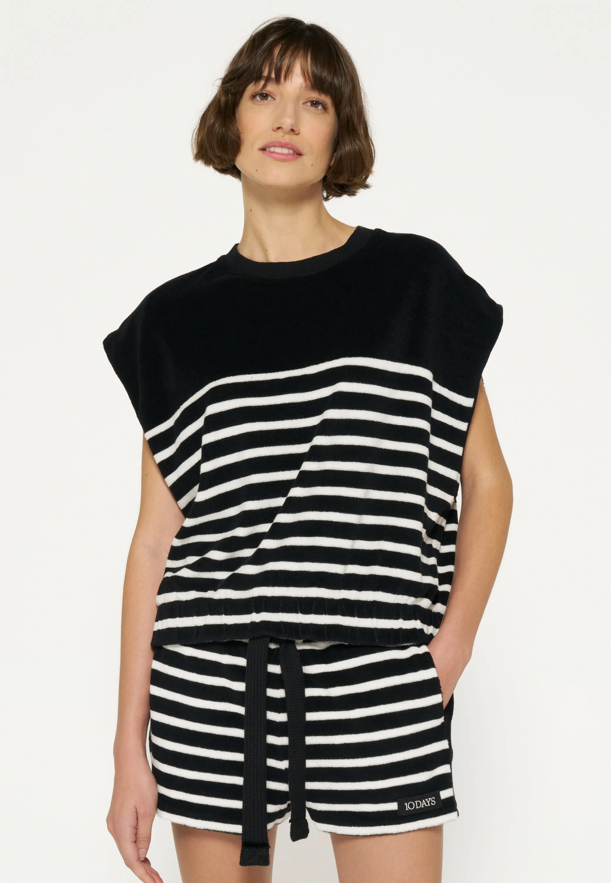 TERRY STRIPES - T-shirt con stampa