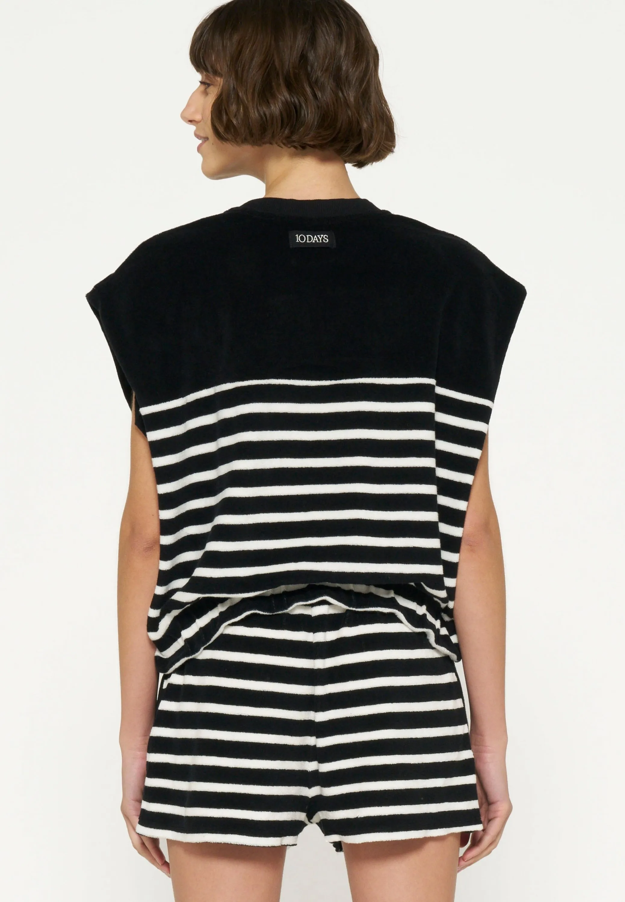 TERRY STRIPES - T-shirt con stampa