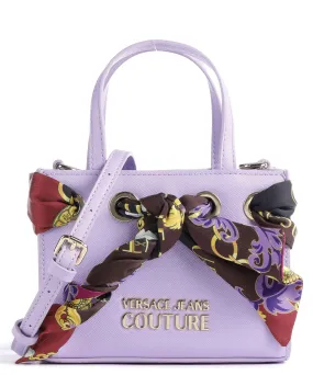  Versace Jeans Couture Thelma Borsa a tracolla pelle sintetica lavanda  