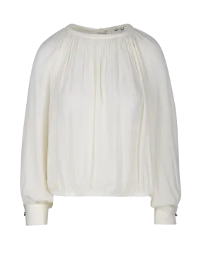 WOMAN MAXMARA WHITE SILK NARVEL SHIRT